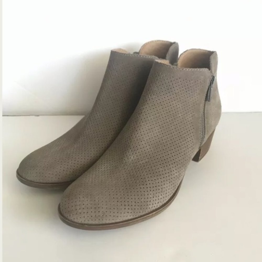 Lucky Brand LP Bayley2 Ankle Suede Bootie NEW